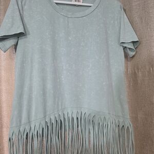 BiBi Soft Teal Casual Top